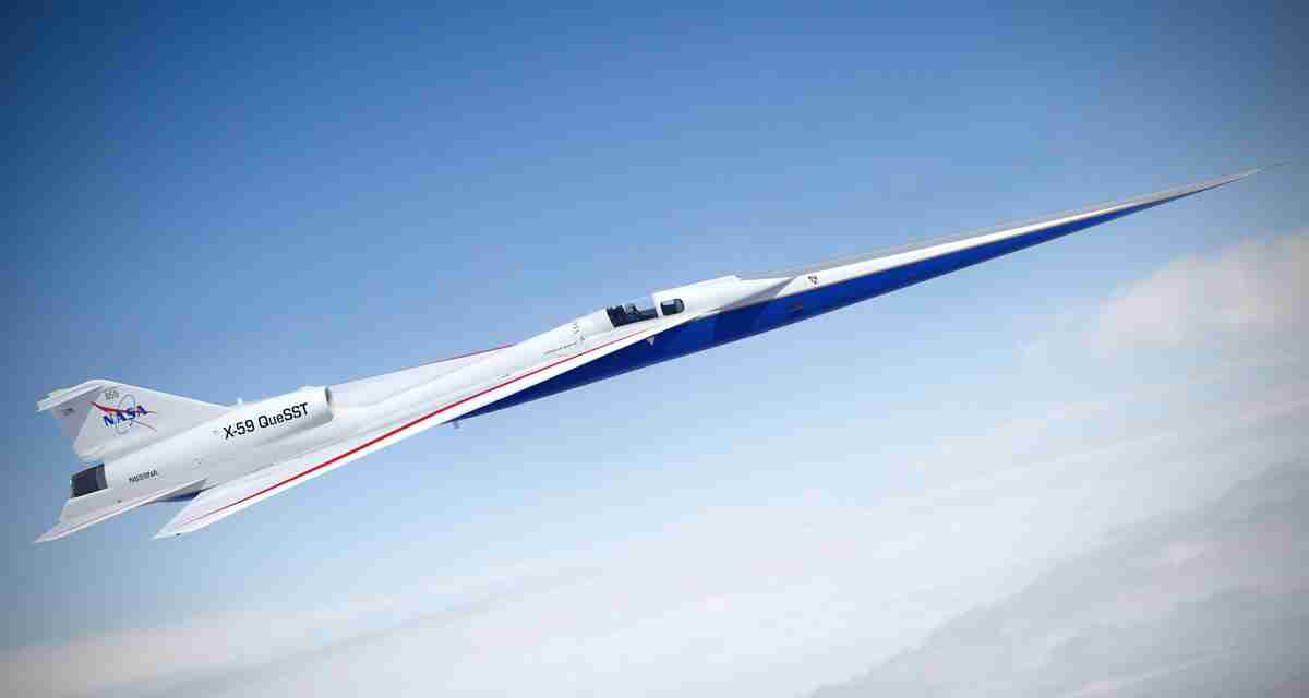 nasa x-59 飞机