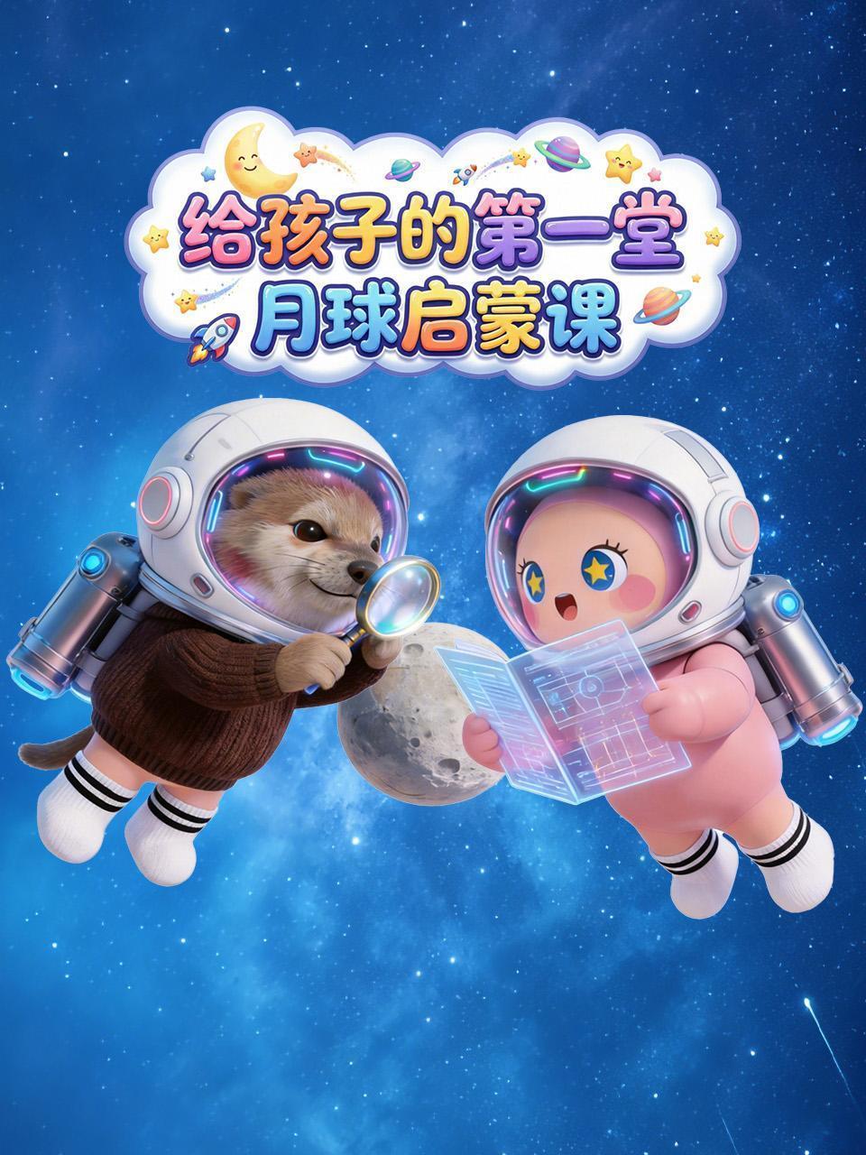 给孩子的第一堂月球启蒙课