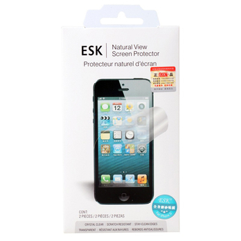 ESK 苹果 iphone5 手机屏幕贴膜 磨砂防指纹 -