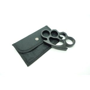 BlackFire 黑火HH-02拳刺光面加厚黑色全金属