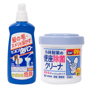 小林 日本 厨房除臭管道泡沫状清洁剂 便圈清洁