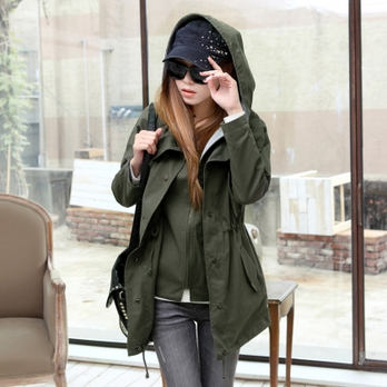 <em>女装青年</em>双色时尚休闲<em>春季</em>新款韩范纯色修身显