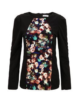 卡拉琦宝兰花T恤K20029B7,M(160\/84A) - T恤