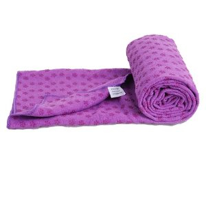 XUHER 徐海瑜伽垫防滑瑜伽铺巾瑜伽毯紫色送