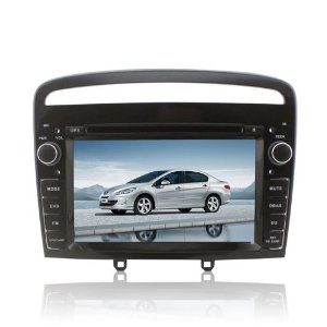 悦霸 标致408导航仪GPS 倒车影像 蓝牙 收音