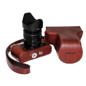 爱迪尚品 for 富士XE1真皮相机套 xe-1相机包 x