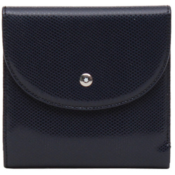 <em>MONTBLANC</em> <em>万宝龙 女士</em>蓝色真皮<em>钱包</em>钱夹1