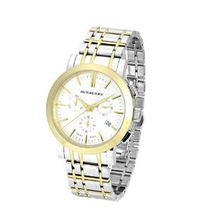 URBERRY 巴宝莉经典格纹三眼腕表 BU1374 
