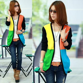 2012秋装新款女装<em>针织衫开衫女短</em>外套春秋休