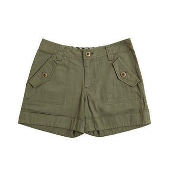 <em>VANCL凡客诚品</em> 基础百搭通勤<em>短裤</em> 卡其绿 M 