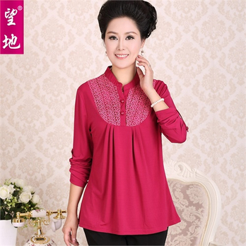 望地 春<em>秋季</em>新款中老年女装中年<em>女士服装</em>妈妈