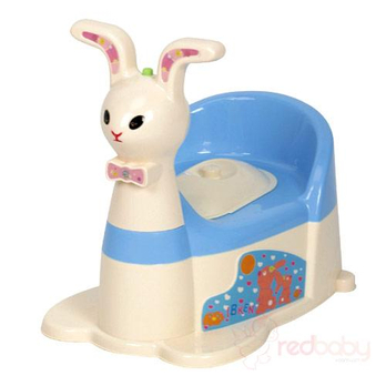 丽宝健小兔婴儿座便器8811适合6个月至4岁宝