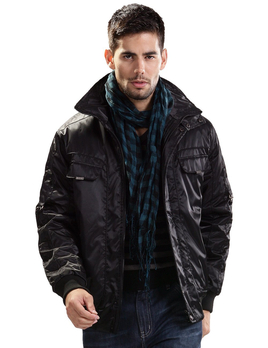 NEWTO 牛头牌 涂层面料偏薄舒适男装棉衣外