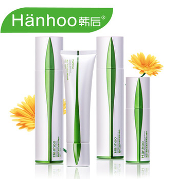 韩后护肤品套装 有机金盏花净爽4件套 补水控