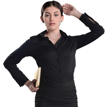 白领公社 2013春季新款 女士修身衬衫 时尚商务