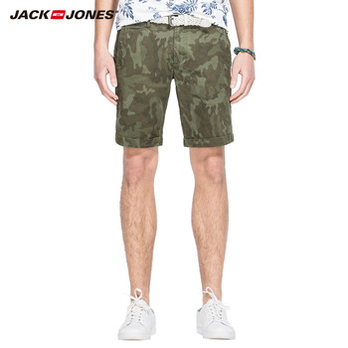 JackJones杰克琼斯时尚休闲含莱卡迷彩低腰男