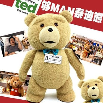 TED 电影泰迪熊 ted熊麻吉萌宠贱熊正版泰迪熊