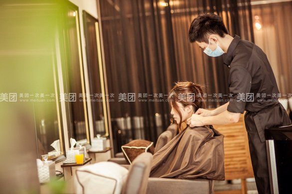 高级洗吹剪发造型1次,男女不限,发长不限