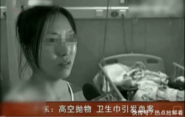 美女洗澡时随手将带血的卫生巾扔在窗边,却差点出了人命!