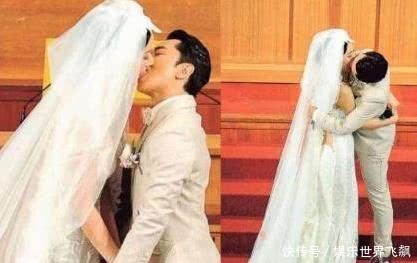 明星的经典婚礼吻陈晓陈妍希经典头纱吻,邓超