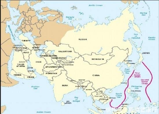 地图看世界;中国的地缘格局及日本的地缘格局