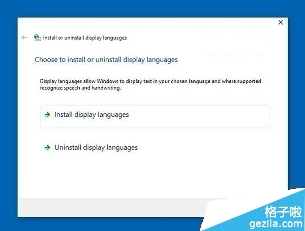 Win10系统10125版中文语言包安装出现乱码怎