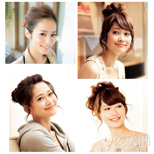 秋季一分钟盘发技巧轻松换<em>发型</em>_360问答
