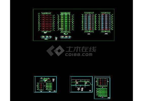 車棚結(jié)構(gòu)圖簡易圖怎么畫（cad繪制車棚結(jié)構(gòu)圖的簡易圖分為幾個步驟）