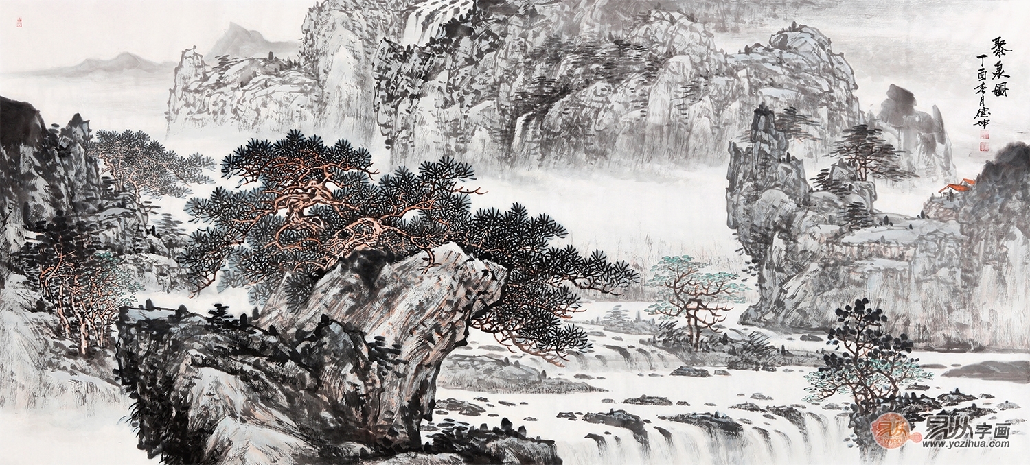 中国当代国画名家林德坤简介及国画作品欣赏