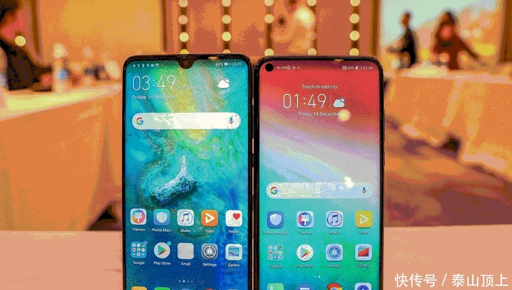 怪不得荣耀发布会怼苹果, V20的外观华为Mate