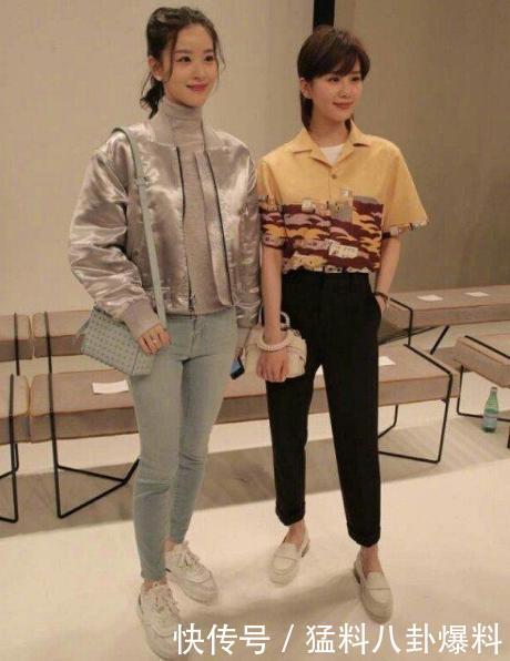 165刘诗诗和162章泽天同框,网友:这身高差距可