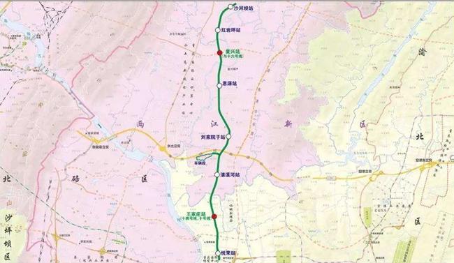 2018重庆9条轨道线路在建!快看有你家附近吗?