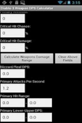 暗黑3的武器DPS计算器截图3