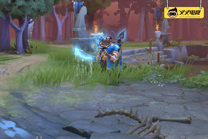 全动图 带你见识dota2船长鲨鱼不朽的imba特效