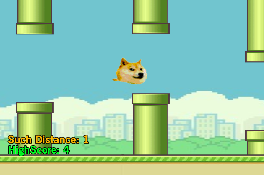 SuperAwesome Flappy Doge截图5