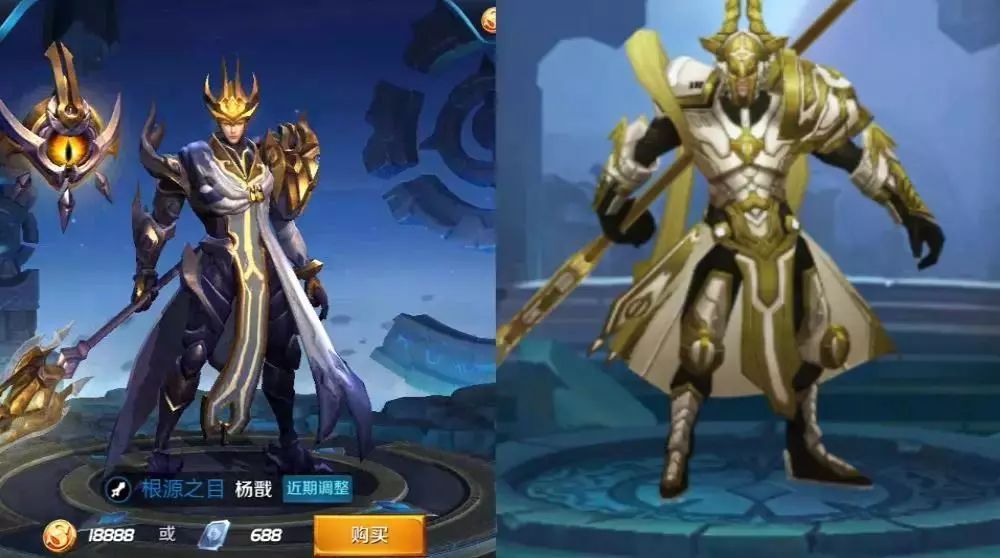 王者荣耀英雄被抄袭,天美看到这些英雄估计快要哭了