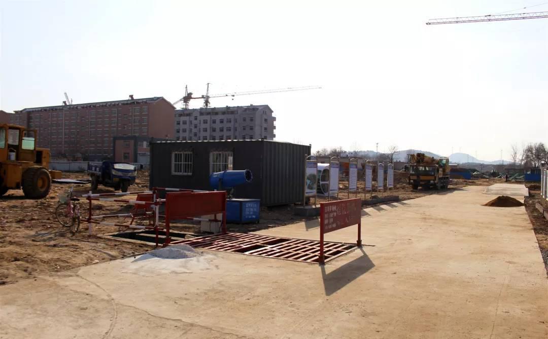 肥城仪阳街道兴隆街东延施工正在进行,将连通