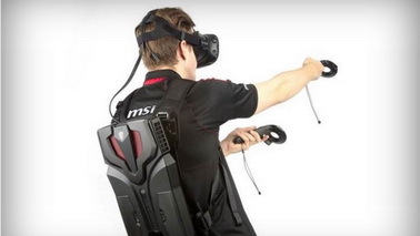 微星再推VR背包电脑VR One 采用帕斯卡架构显卡