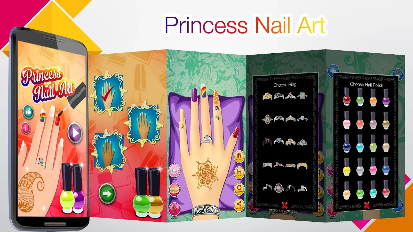 Princess Nail Makeover截图4