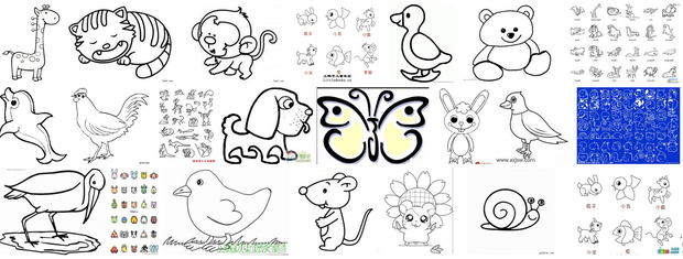 孩子轻松学会画呆萌小动物!
