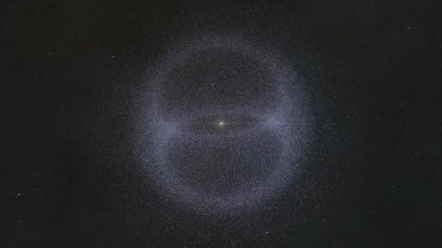 太阳系的边缘?上帝为人类画了一个巨大的圈?