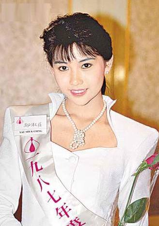 1990年香港小姐,最上镜小姐双料冠军,袁咏仪,看看19岁时的袁咏仪真是