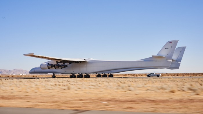 Stratolaunch对能在空中发射飞船的飞机进行最新的测试