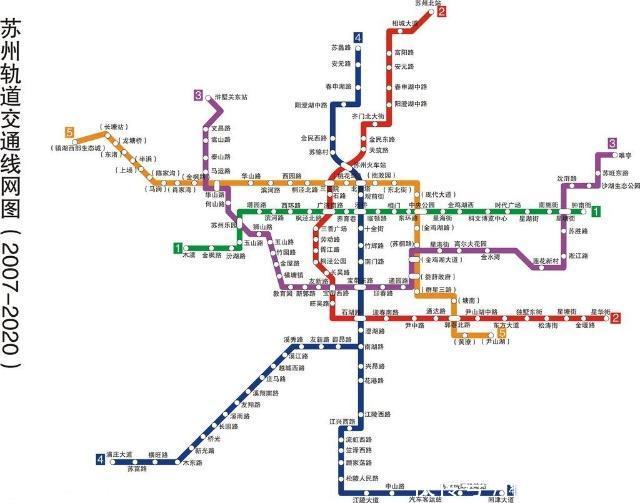 江苏地铁大盘点南京6号线、无锡S1、苏州接上