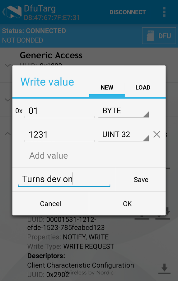 nRF Master Control Panel (BLE)截图12