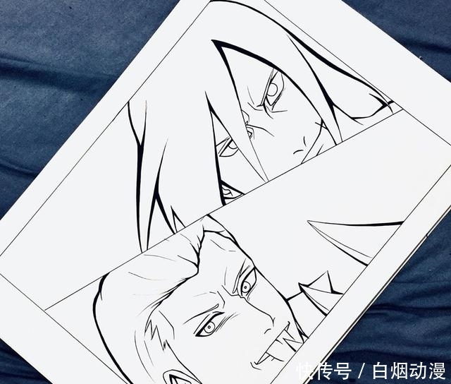 想画动漫没有线稿素材?这组高中生字节奏很好漂亮线条写得素材图片