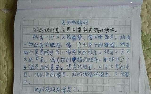 看这些个熊死人写美食,笑老师了,作文真不容易啊泰安孩子本地图片
