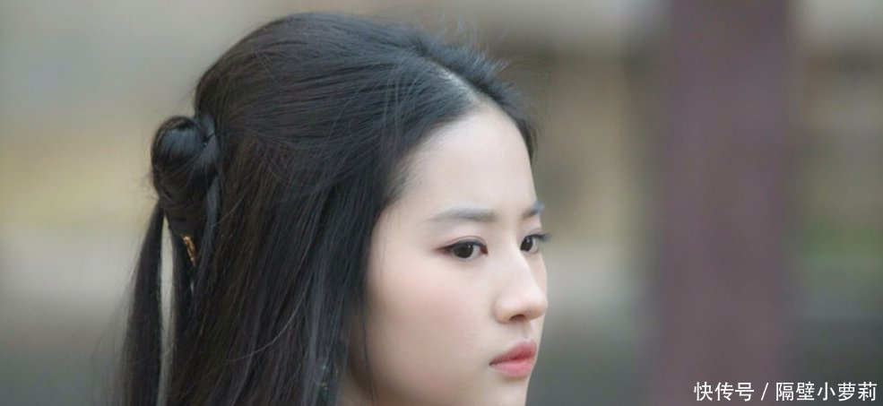 刘亦菲本人都舍不得删的几张照片,图4美若天仙