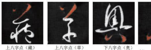 草书（今草）的基本笔画及其书写方法(转自网络)