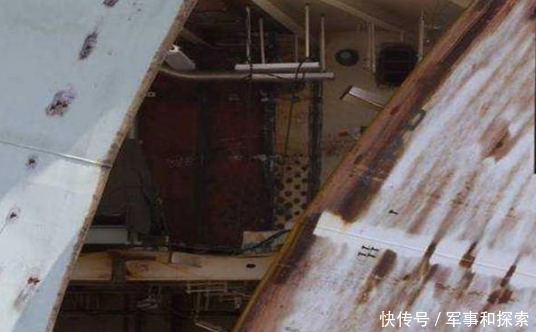 看看国产航母用的钢板 再看美军福特号的 差别